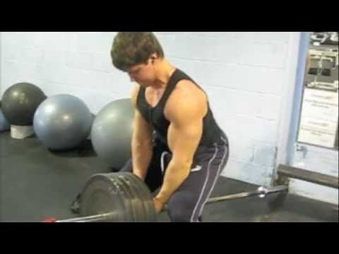 TEEN BODYBUILDER ROBIN STRAND! - BACK/BIS WORKOUT WITH TEAM MUSCLE GOD