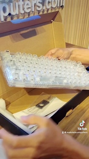 Check out the hot swappable wireless keyboard, REDRAGON ELF PRO K649CT-RGB-PRO WIRELESS CRYSTAL 75% GASKET HOT SWAPPABLE MECHANICAL KEYBOARD Order at www.makotekcomputers.com #keyboard #mechanicalkeyboard #hotswappablekeyboard #wirelesskeyboard #makotekcdo #makotek #makotekdavao #fyp #fbreels #reelsvideoシ | MakoTek - CDO