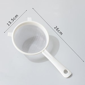 [Hot Item] Simple Plastic Filter Funnel Juice Soy Milk Filter Tool Flour Sieve