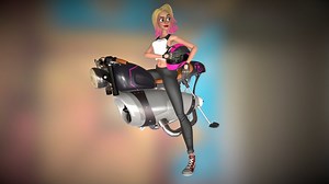 Abril - Female Character - Download Free 3D model by Sergi Camprubí (@s3rgi_art)