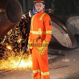 [Hot Item] Anti-Static Arc Flash Nfpa 2112 Safety Workwear Fire Retardant Coveralls