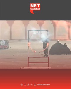 #WATCH | The CRPF K9 squad showcased their skills during a parade held to mark the 86th Central Police Reserve Force (CRPF) Day in Neemuch, #MadhyaPradesh. The event was attended by Union Home Minister Amit Shah and Madhya Pradesh Chief Minister Dr. Mohan Yadav. | Northeast Today