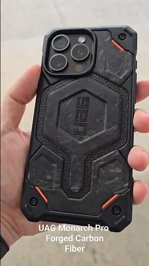UAG Monarch Pro: Forged Carbon Fiber #uag iphone15promax #case #ForgedCarbonFiber #gadgets #iphone