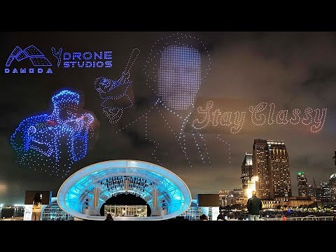 1,000 Drones Over San Diego