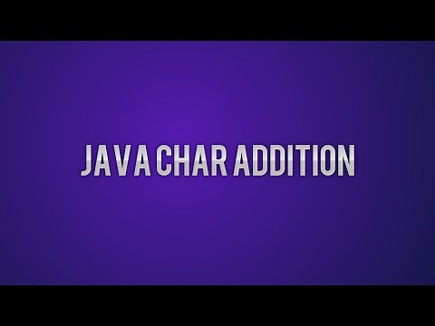 Java Tricky Program 18 - character addition, subtraction