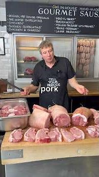 The BEST Side of Free Range Sussex Pork 🐷#butcher #berkshire #tellyourfriends #pork #food #meat