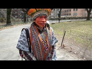 Amazon Native Explores The Streets Of NYC - BBC NEWS