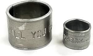 Amazon.com: "Will You Marry Me?" Proposal Bands for Hunting Marriage Proposals. (Goose Bands) : Sports & Outdoors