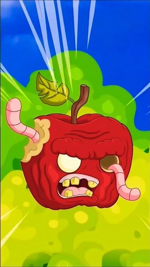 zombie mario plant trees apple 🍎😮 #zombie #shorts
