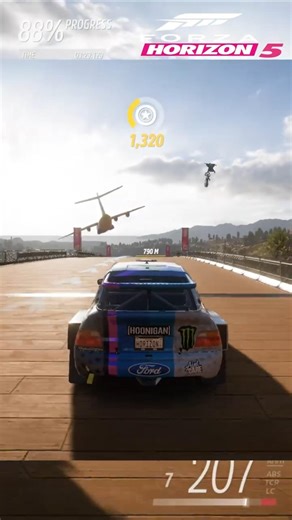 🔥 Hoonigan Cossie vs Bikers! ✈️ Can MX570 Survive This FH5 Race? 🏎️ #forzahorizon5 #racing #plane