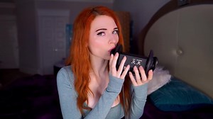 Intense Ear Licking and Kissing ASMR | Amouranth ASMR