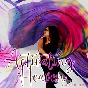 6.5K views · 412 reactions | Activating Heaven // Prophetic Dye Medium Long Silk Flags Inspirational Bible Verse: The Lord gives victory to his anointed. He answers him from his heavenly sanctuary with the victorious power of his right hand. Psalm 20:6 TPT | Called to Flag - Worship Flags & Banners | Facebook