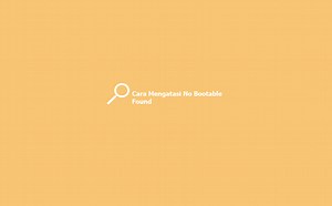 Cara Mengatasi No Bootable Device Found (Insert Boot Disk) – Leskompi