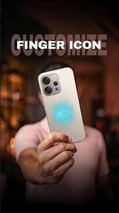 Customize Finger Icon in Android Phone 🔥📱 #shorts #tech #android