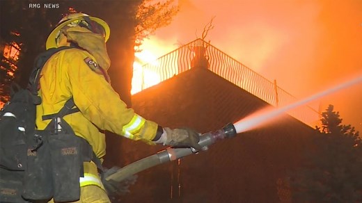 WATCH: Video shows Camp Fire burning through Paradise, California