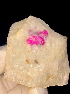 Natural Corundum Ruby Rough | Deep Red Ruby Specimen - Etsy UK