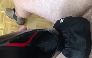 Fucking Neighbors Peep Toes with Stocking