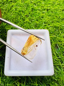 AAA Golden Rutilated Quartz Cabochon | Healing Crystal Gemstone - Etsy