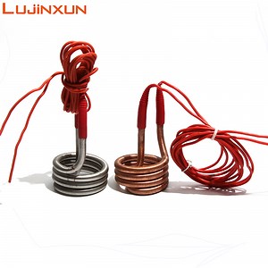 [Hot Item] 220V 380V 2500W Copper/Stainless Steel Water Distiller Heater Pipe Immersion Spiral Heating Tube for Basin Bucket