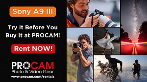  Sony A9 III is available to buy or rent at PROCAM!!  Try the NEW Sony A9 III before you buy at PROCAM!! Now available for rent take this power house for a test drive. Apply the 3 day rental fee towards your purchase - book now at https://bit.ly/3Dhx66a ✨ Sony A9 III Features: ✨ Global shutter 120 f/s 26.4 megapixels AI image processor | PROCAM | Facebook