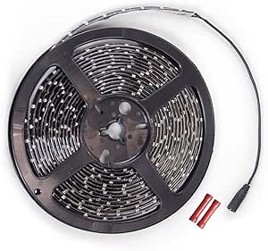 RV Awning Lights 12vdc 13ft/4m White LED Strip Camper Waterproof IP67 Motorhome Travel Trailer Canopy Outdoor RV Underglow Exterior Tape Lights