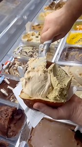 🍨😋 Pistachio and Nocciola gelato on brioche. | Carlo Treviso Author