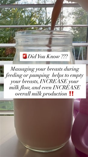 Tiffany-YourBreastpumpingfriend on Instagram: "Massaging the breasts while nursing or pumping can INCREASE milk output by stimulating milk flow and helping to empty the breasts more fully. 🚫Avoid aggressive or deep tissue massage, which can cause discomfort, inflammation or damage to the breast tissue. 👋🏾 Use gentle circular motions or compressions moving from the chest wall toward the nipple. 👋🏾 Focus on firmer areas and consider a hands-on approach of massaging before, during and after pu
