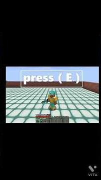 how to open inventory😎😎 ( MINECRAFT )