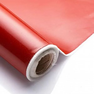 [Hot Item] High Temperature Resistant Waterproof Silicone Membrane Fiberglass Cloth for Flexible Expansion Joints