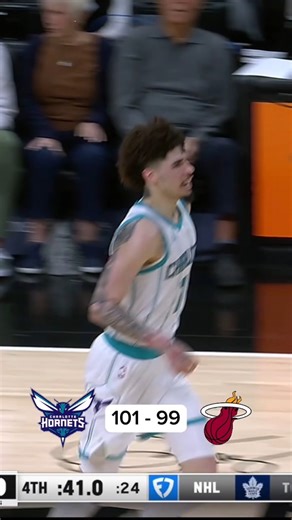 Hornets sting the Heat with a clutch 105-102 win in a wild finish! 🐝🔥 | NBA