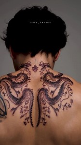 29K views · 253 reactions | Dragons, black tattoo artwork by tattoo artist © Oozy Tattoo based in GREY Tattoo studio Los Angeles. | World's Top Tattoo Artists | Facebook