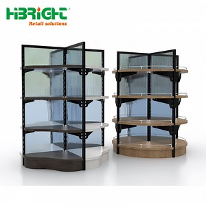 [Hot Item] Liquor Store Gift Shop Wood Round Display Rack