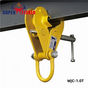 [Hot Item] 1 Ton Beam Clamp Pipe Lifter with Shackle Wjc Type