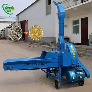 [Hot Item] Good Feedback Fodder Chopper Machine Mobile Chaff Cutter Maize Stalk Chopper Machine