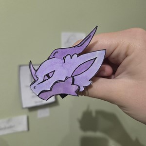 Mini Dragon Puppet - Etsy