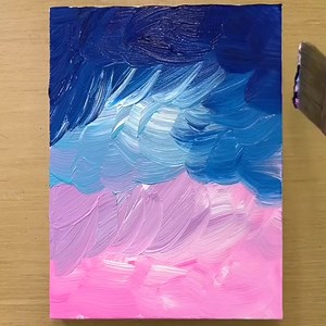 78K views · 2.7K reactions | Acrylic Painting Technique / Drawing a Night Sky | Painting Skills | Facebook