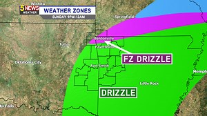 Easter Freezing Drizzle Chances