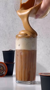 1.4K views | Make a Super Creamy Iced Chocolate Hazelnut Oat Latte...