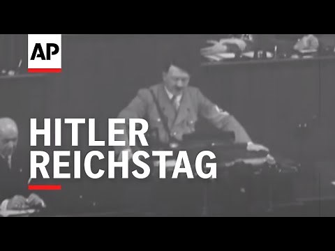 Adolf Hitler - 1934 | Movietone Moment | 19 August 2022
