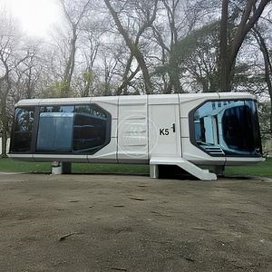 [Hot Item] Capsule House Frame Prefab Home for Working Space Capsule Pods Modular House Mobile Capsule House