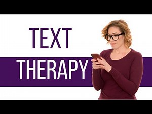 TEXT THERAPY - A New Telehealth Therapy Method!