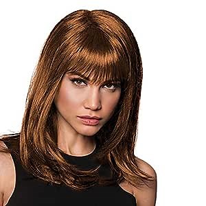 Hairdo Long With Layers Natural Looking, Sleek Wig by Hairuwear, Average size, R3025S Glazed Cinnamon