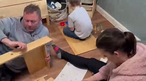 Amazon.com: MallBest Kids Art Table and Chair Set with Paper Roll – 100% Solid Wood Drawing Table for Toddlers, Montessori Craft Desk with Storage for Painting, Reading, Learning (Natural Wood) : Home & Kitchen