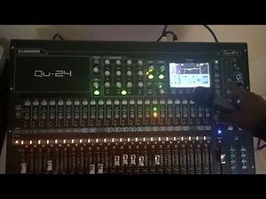 Allen and Heath QU 24 Gain Structure - Mambo Yote Sound