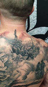 Tattoo Dos 👌💉 Pompiers de Paris 🔥 | Al Tattoo