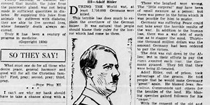 Adolf Hitler once said he wanted to 'Make Germany Great Again'