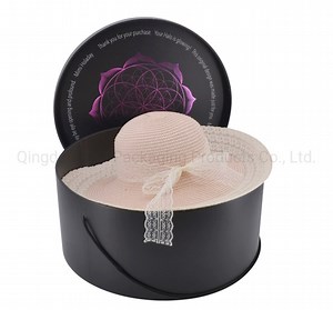 [Hot Item] Luxury Custom Printing Cardboard Paper Round Flower Gift Hat Box