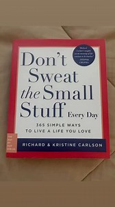 Our new book is a compilation of the best of the don’t sweat series! Perfect holiday gift-one positive thought per day that helps you calm down and practice a life you love! Order on Amazon now! | Kristine Carlson