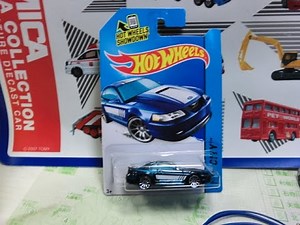 Hot Wheels 1999 FORD MUSTANG blue Unboxing