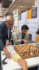🇮🇳 Gukesh D triumphs over 🇦🇿 Aydin Suleymanli. In this captivating game between the 18 and 19-year-old, Gukesh secured a better position from a complex opening and converted it into a win in 38 moves! #ChessOlympiad | FIDE - International Chess Federation